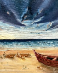 boat-at-the-seashore